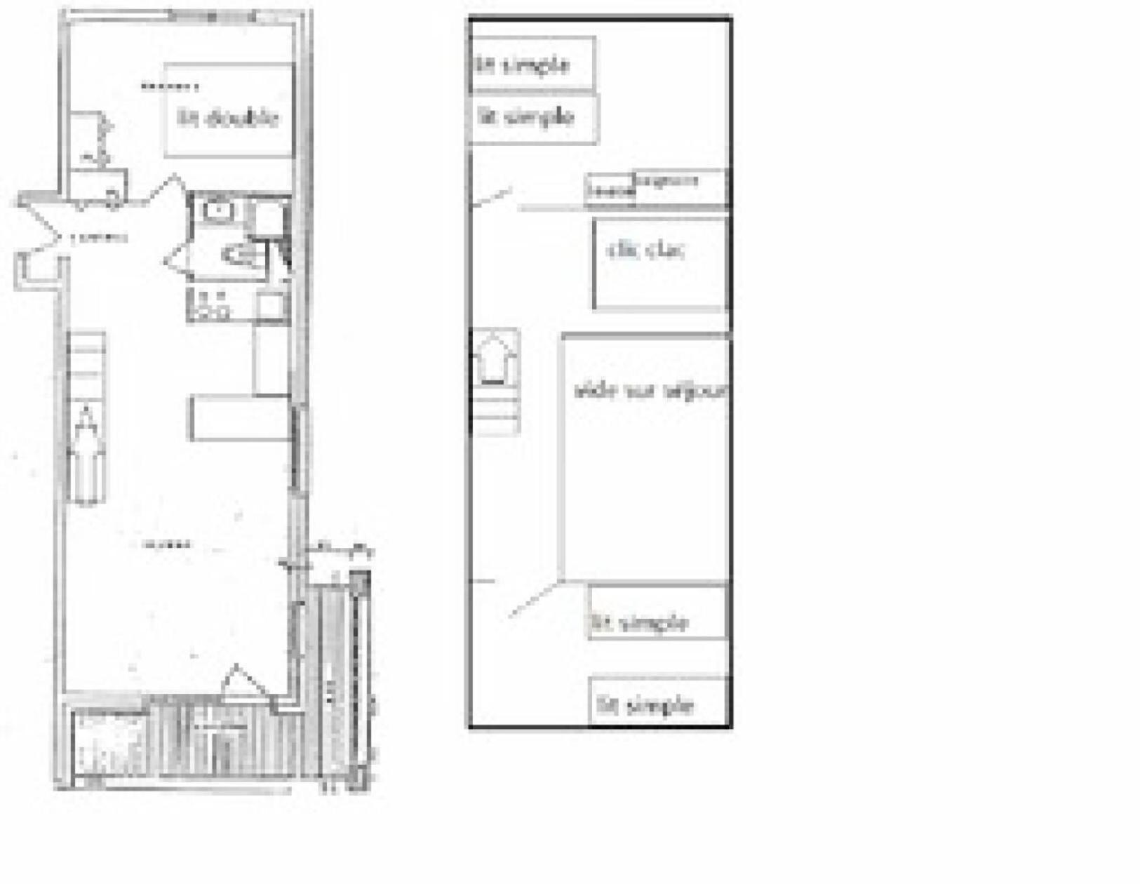 Roche Blanche - Location: Duplex Pour 8 Personnes Au Dernier Etage, Centre Station Mae-9013